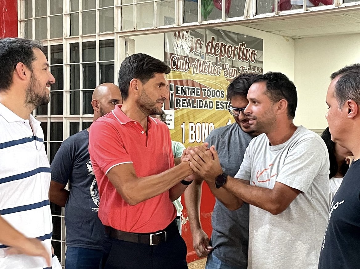 Pullaro visitó Funes para recorrer las nuevas obras de San Telmo